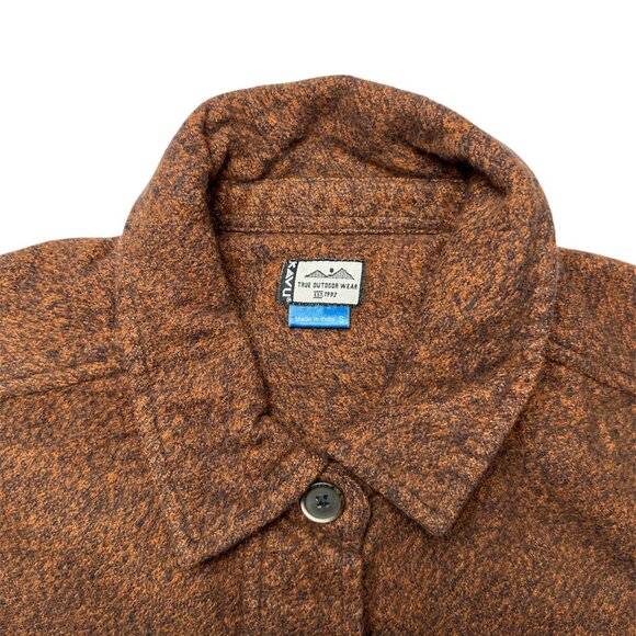 KAVU Button Front Shacket Shirt Jacket Size Small - Picture 4 of 5